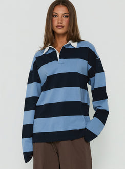 Outbound Long Sleeve Jersey Top Navy