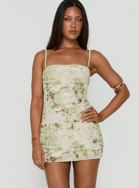 princess polly green sequin dress Princess Polly Women's Porscha Sequin Knit Minidress - Green