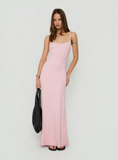 Elecia Scoop Maxi Dress Marshmallow Pink