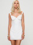 Faucher Mini Dress White
