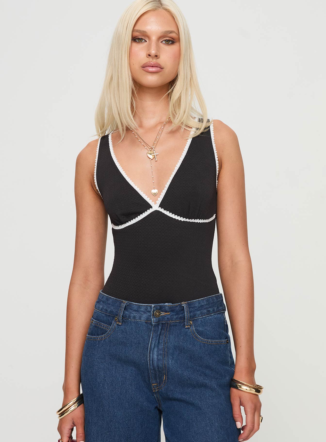 Hugeaux bodysuit black