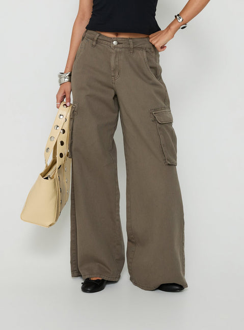 Hudsen Cargo Pants Khaki