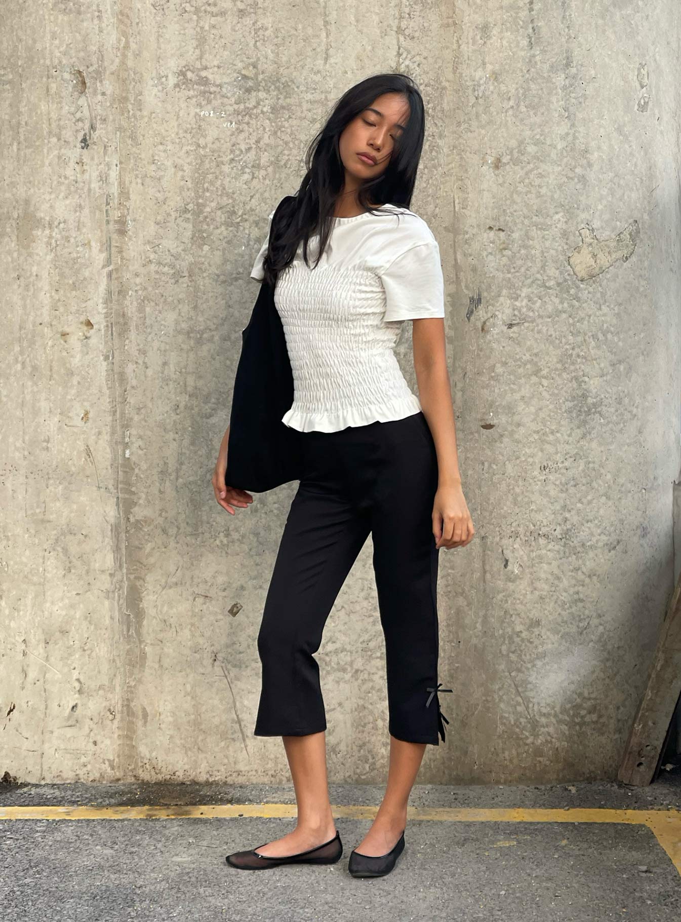 Mignonette Capri Pant Black Mignonette Capri Pant Black