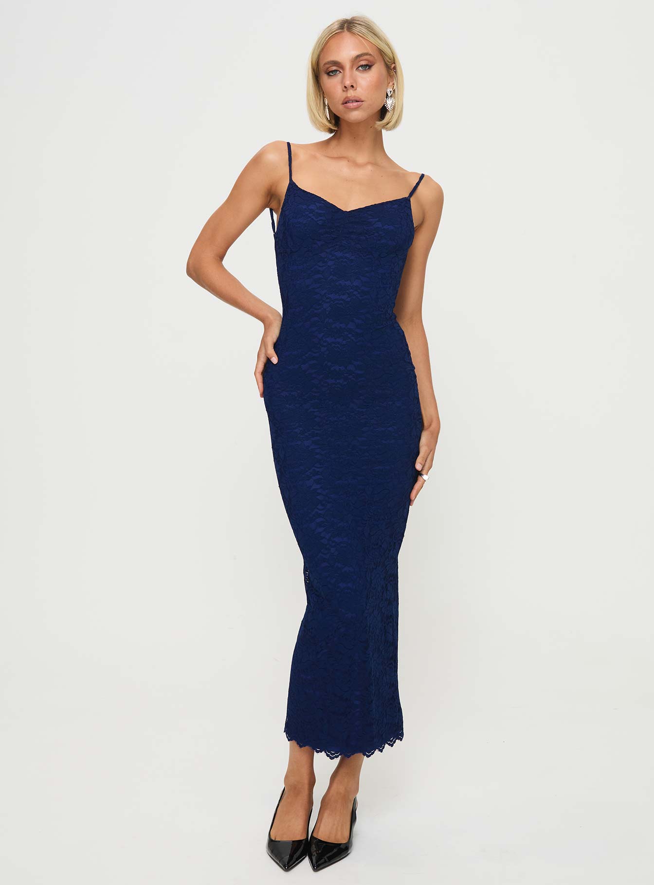 Khalani maxi dress navy