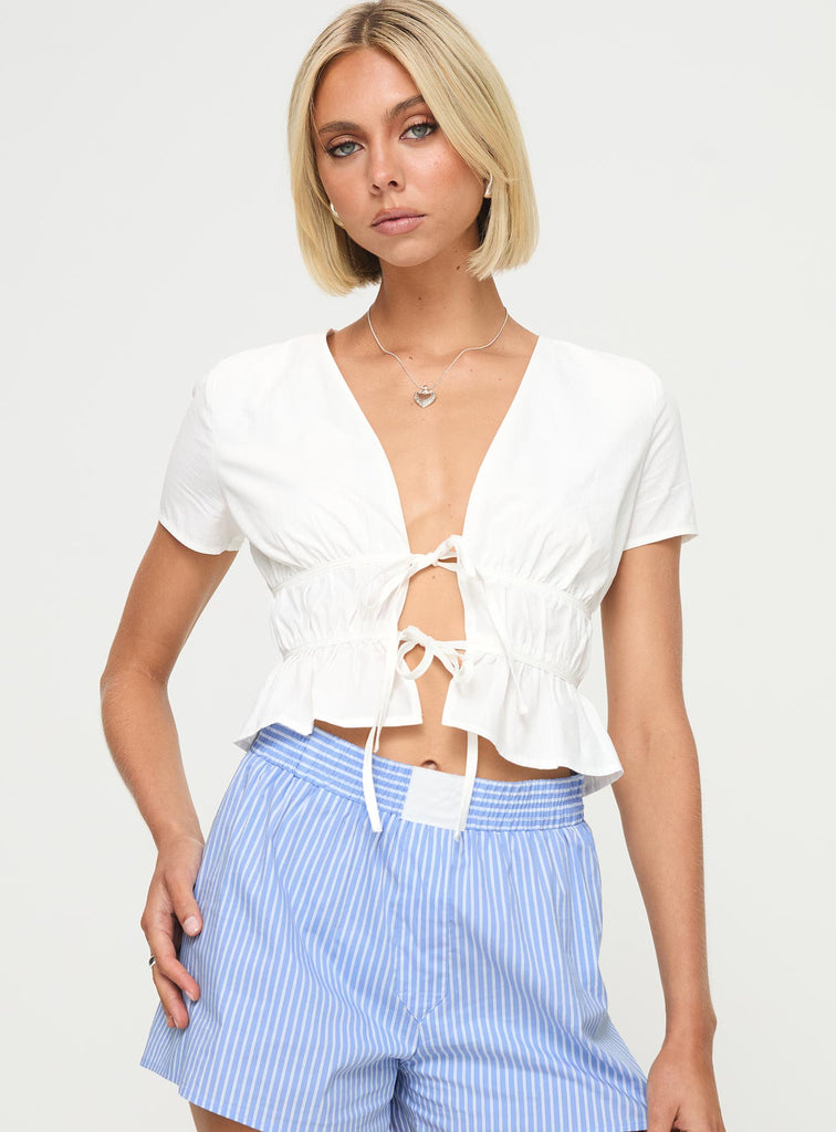 Davist Top White