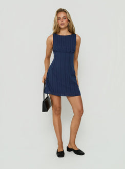 Sweet Somethings Mini Dress Navy