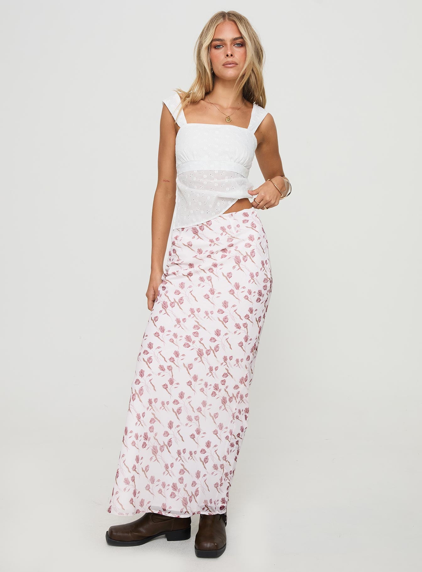 Battaglie maxi skirt multi