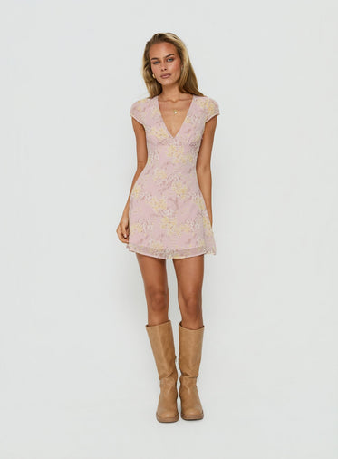 Light Pink Mini Dresses Light Pink Mini Dresses