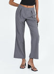 product Princess Polly High Waisted Pants  Shaw Pants Grey