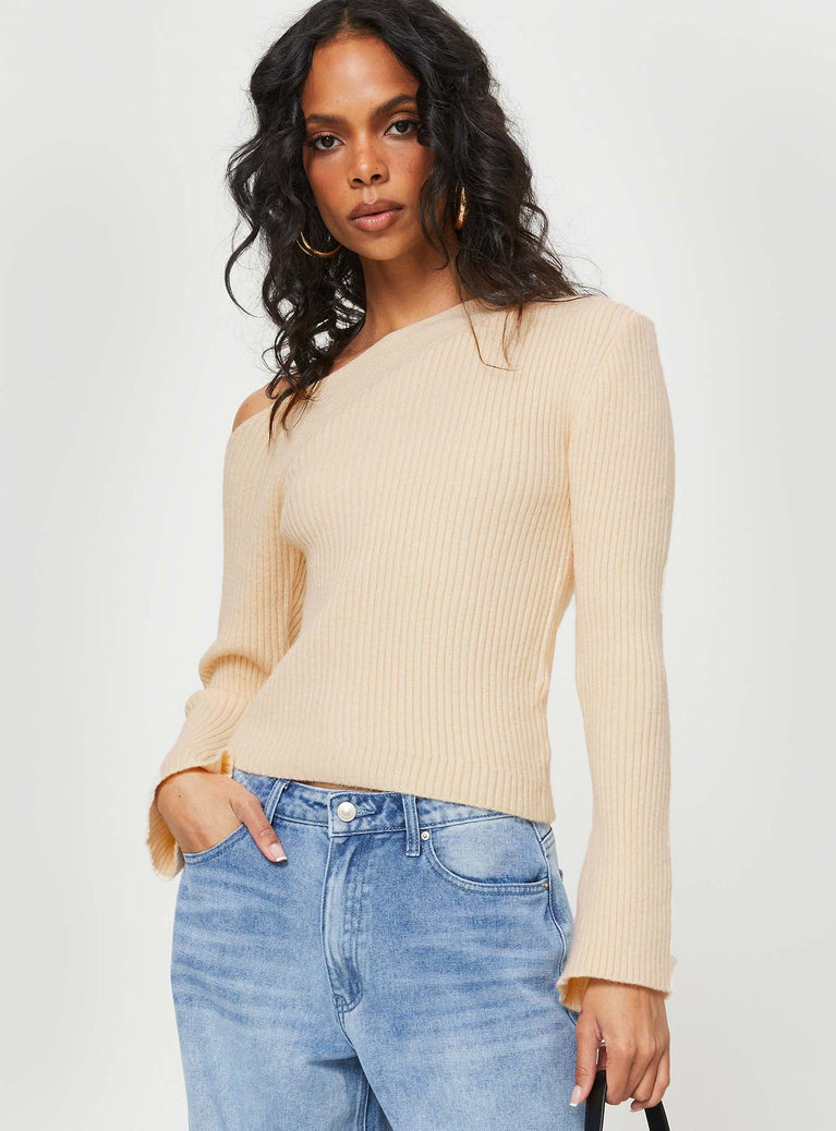 Canlish Cable Sweater Cream