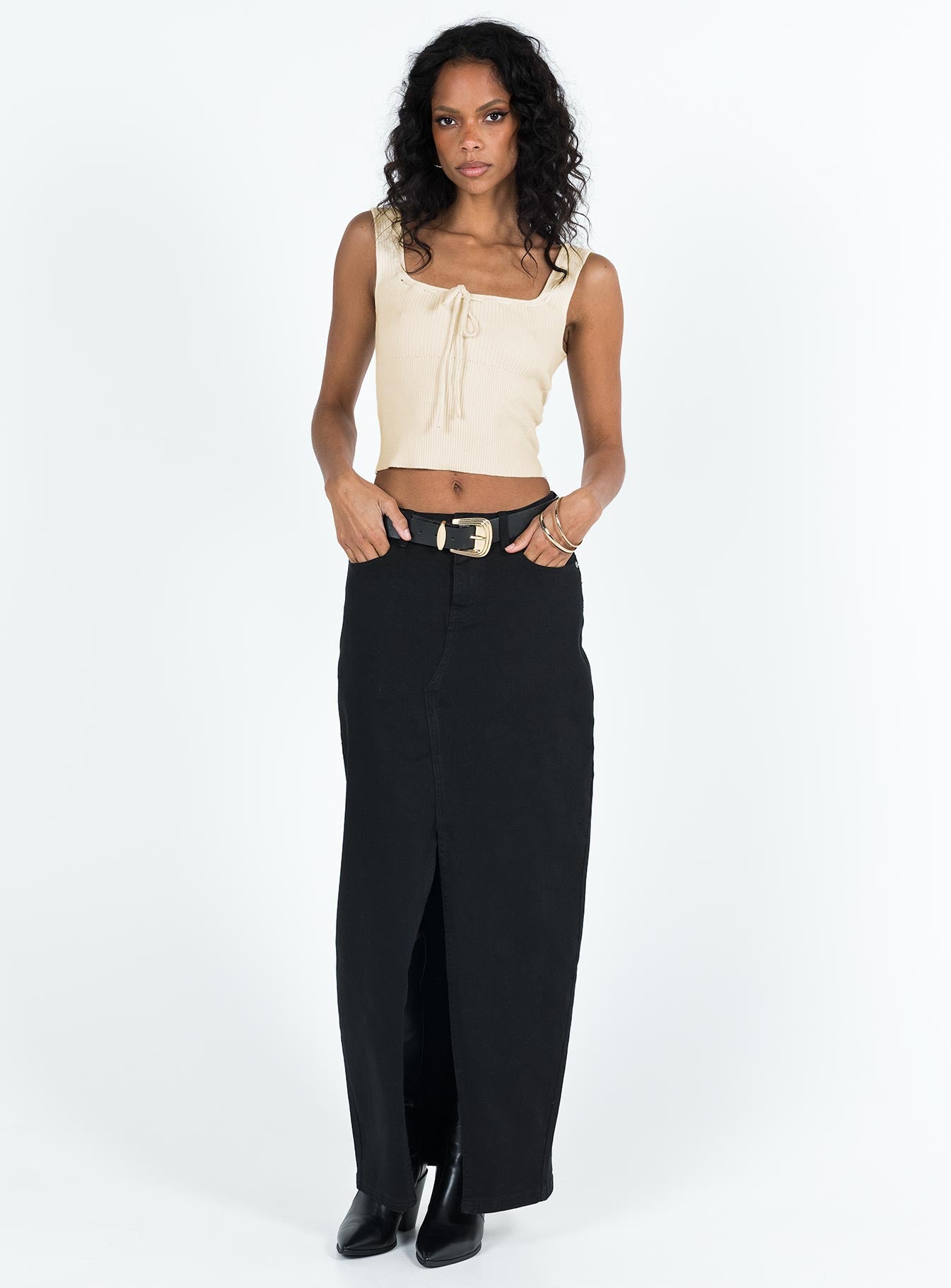 Flowy hotsell skirt belt