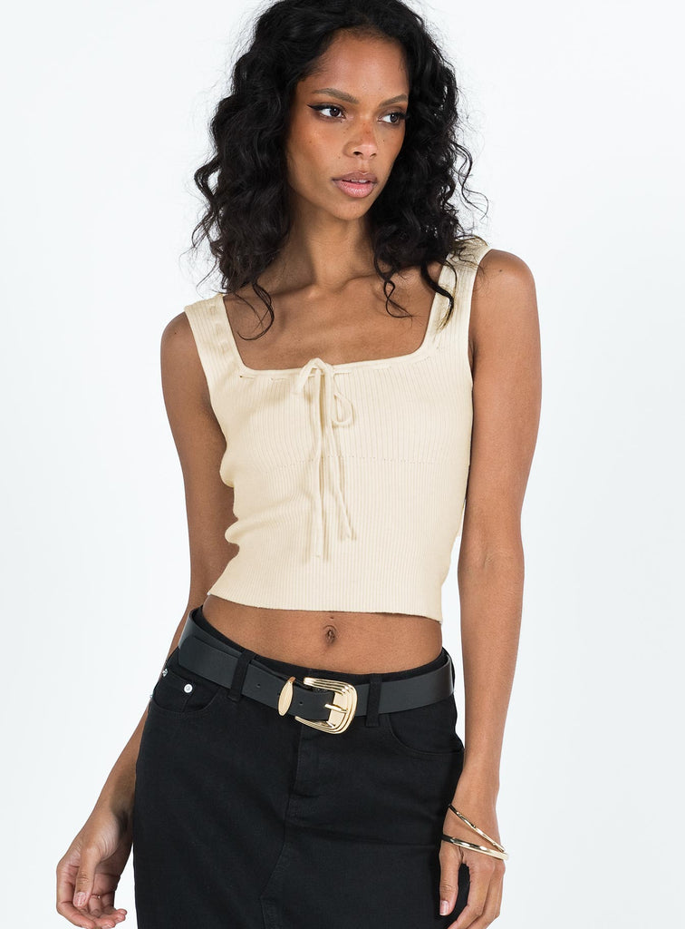 Ferna Top Ivory