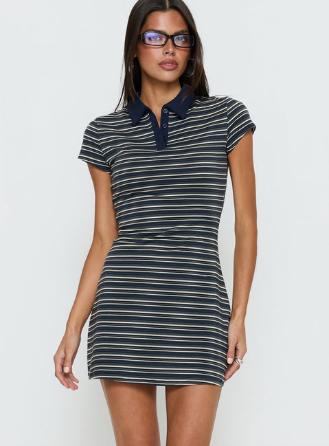 navy polo shirt dress U.S. Polo Assn Blue Womens Polo Dress M (US 8-10)