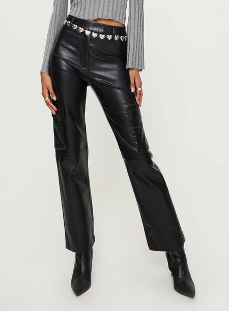 Women's Faux Leather Pants | Princess Polly USA