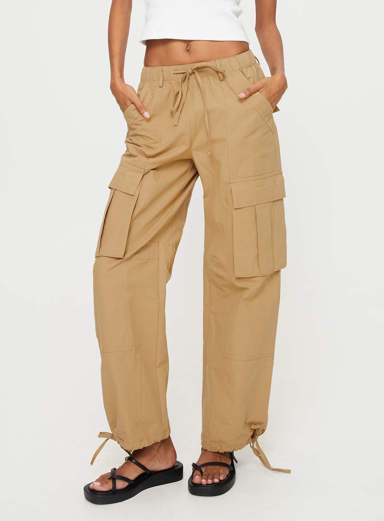 Bilbury cargo pants caramel