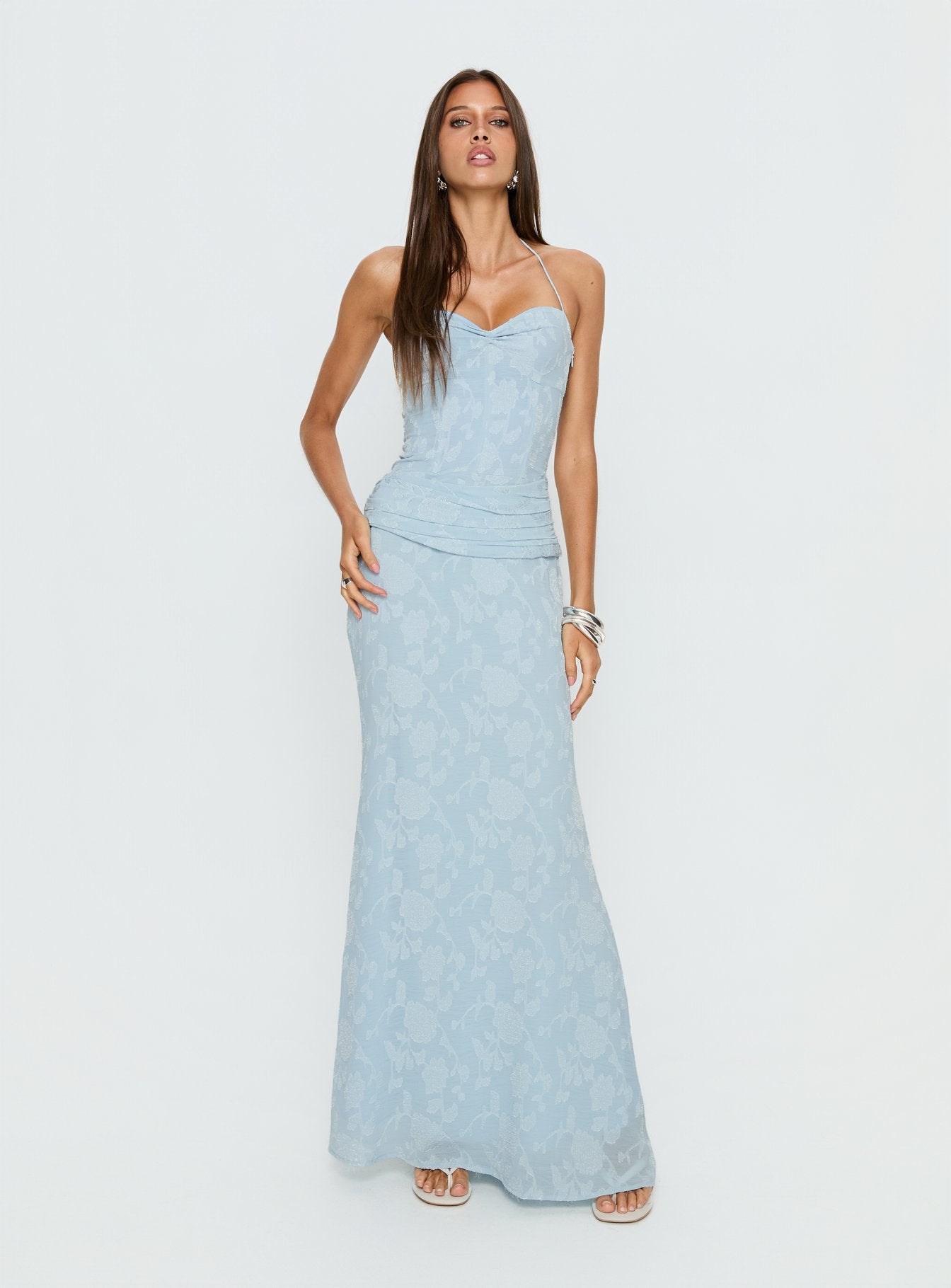 Love from Portofino Corset Maxi Dress Blue | Princess Polly Love from Portofino Corset Maxi Dress Blue | Princess Polly