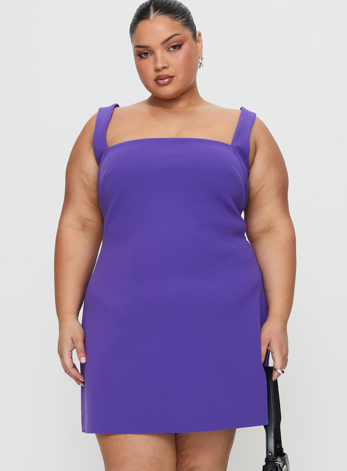 Bombshell Mini Dress Purple | Princess Polly Bombshell Mini Dress Purple | Princess Polly