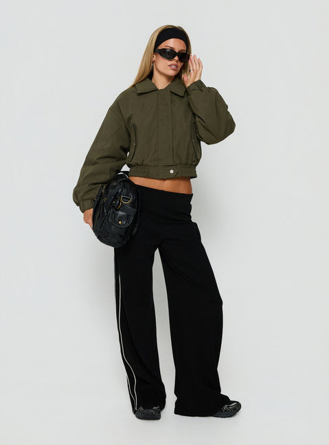 Outtake Utility Bomber Jacket Khaki