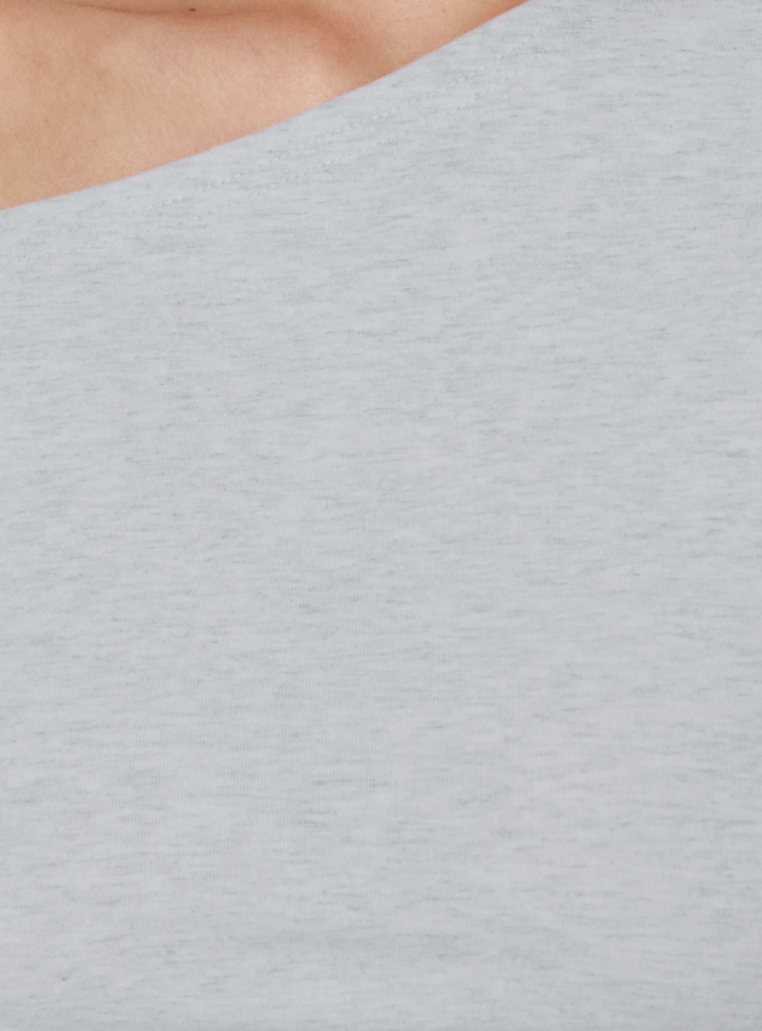 Avriana Off Shoulder T-Shirt Mini Dress Grey Marle