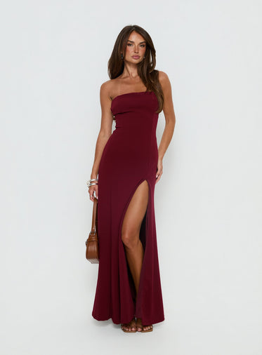 Burgundy Maxi Dresses Burgundy Maxi Dresses