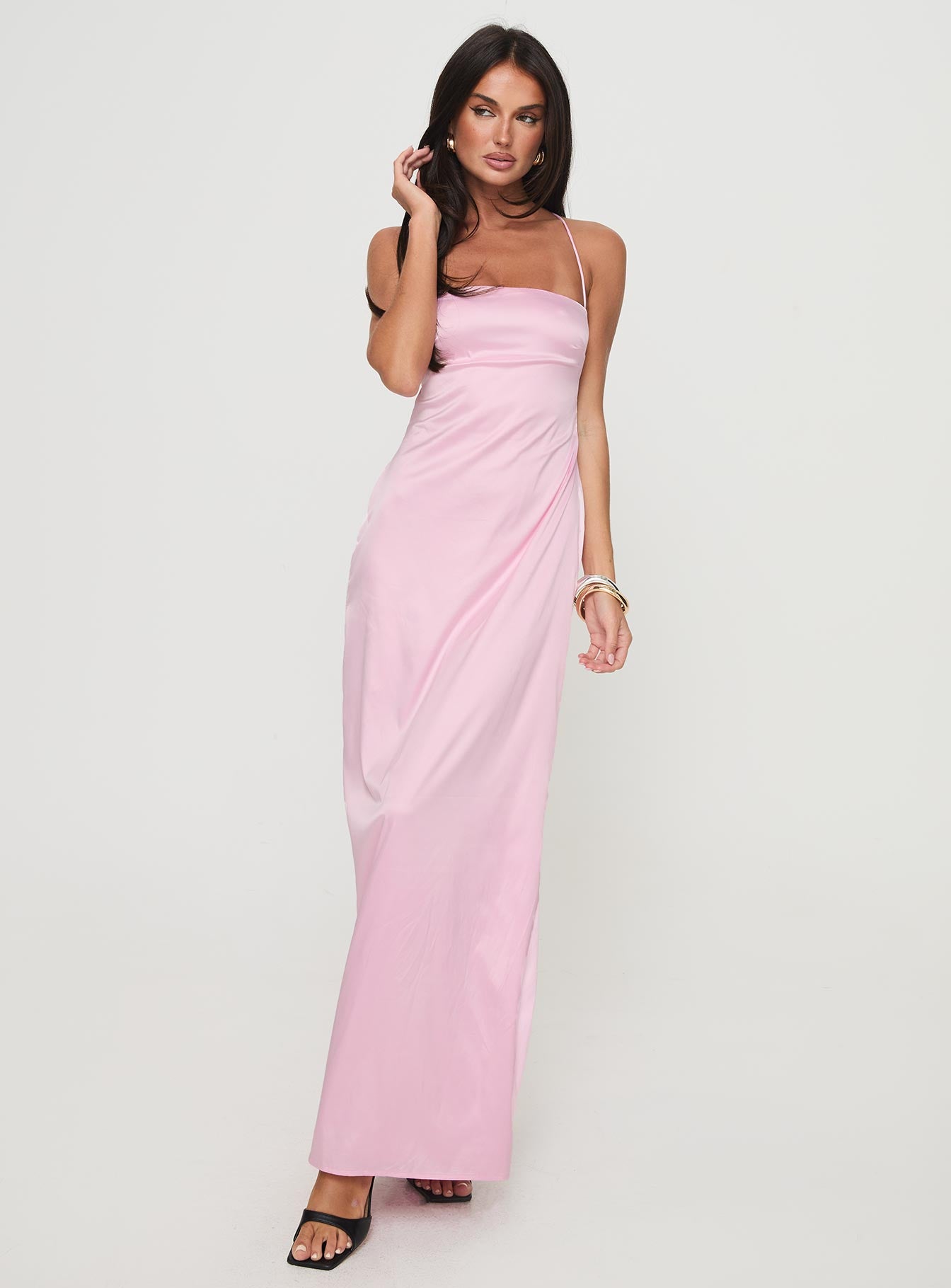 Roselyn maxi dress pink