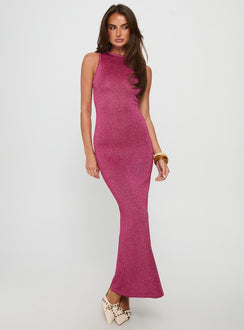Tourista Maxi Dress Hot Pink