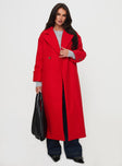 Mirandah Coat Red