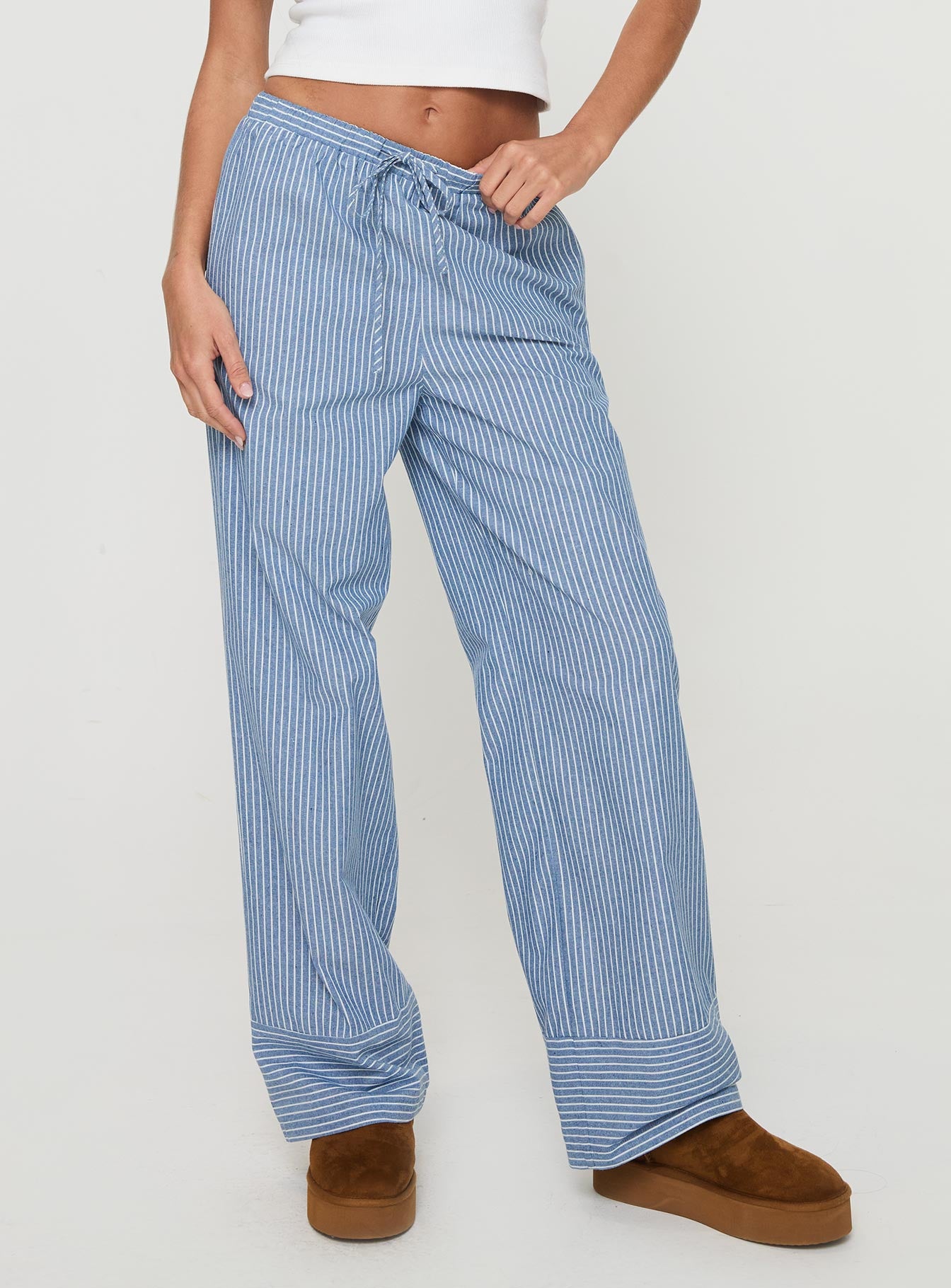 Veridian pants blue stripe