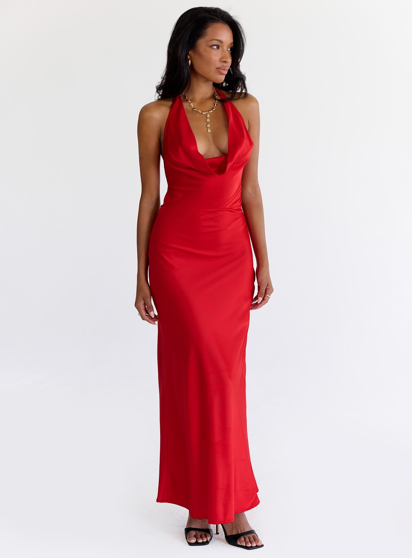 princess polly red long dress Cyrene Maxi Dress | Red | Womens