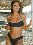 Elian Bikini Top Black