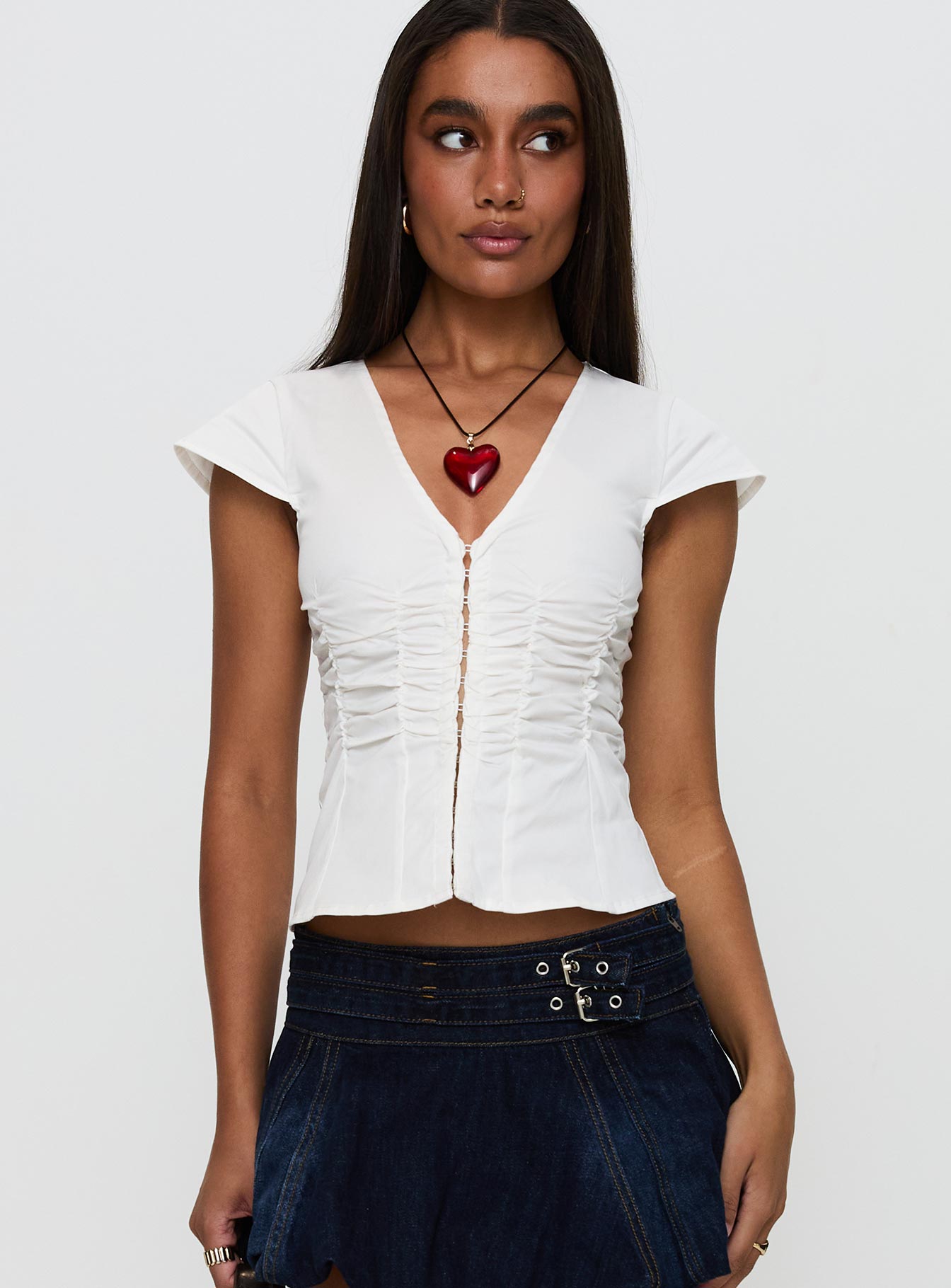 Indulgence Corset Top White | Princess Polly