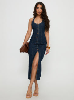 Kenny Maxi Dress Indigo