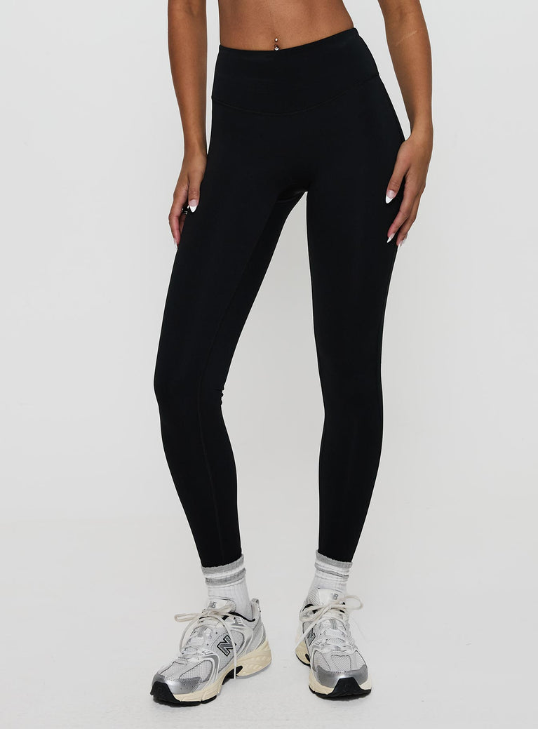 Dellah Ruched Back Leggings Black