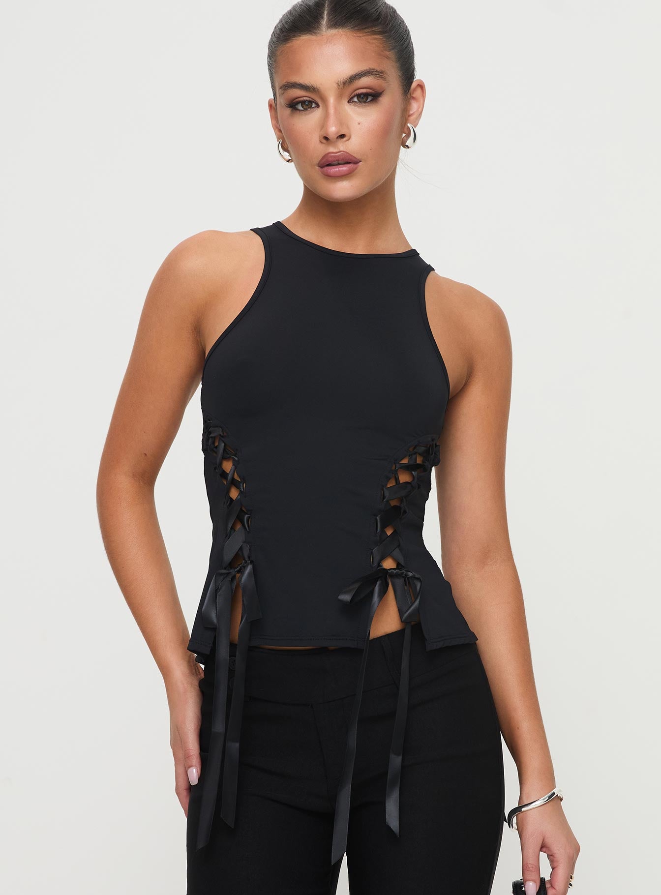 Bisous Top Black | Princess Polly