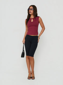Daily Define Capri Pants Black