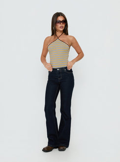 Aethoria Arrowneck Bodysuit Multi Stripe