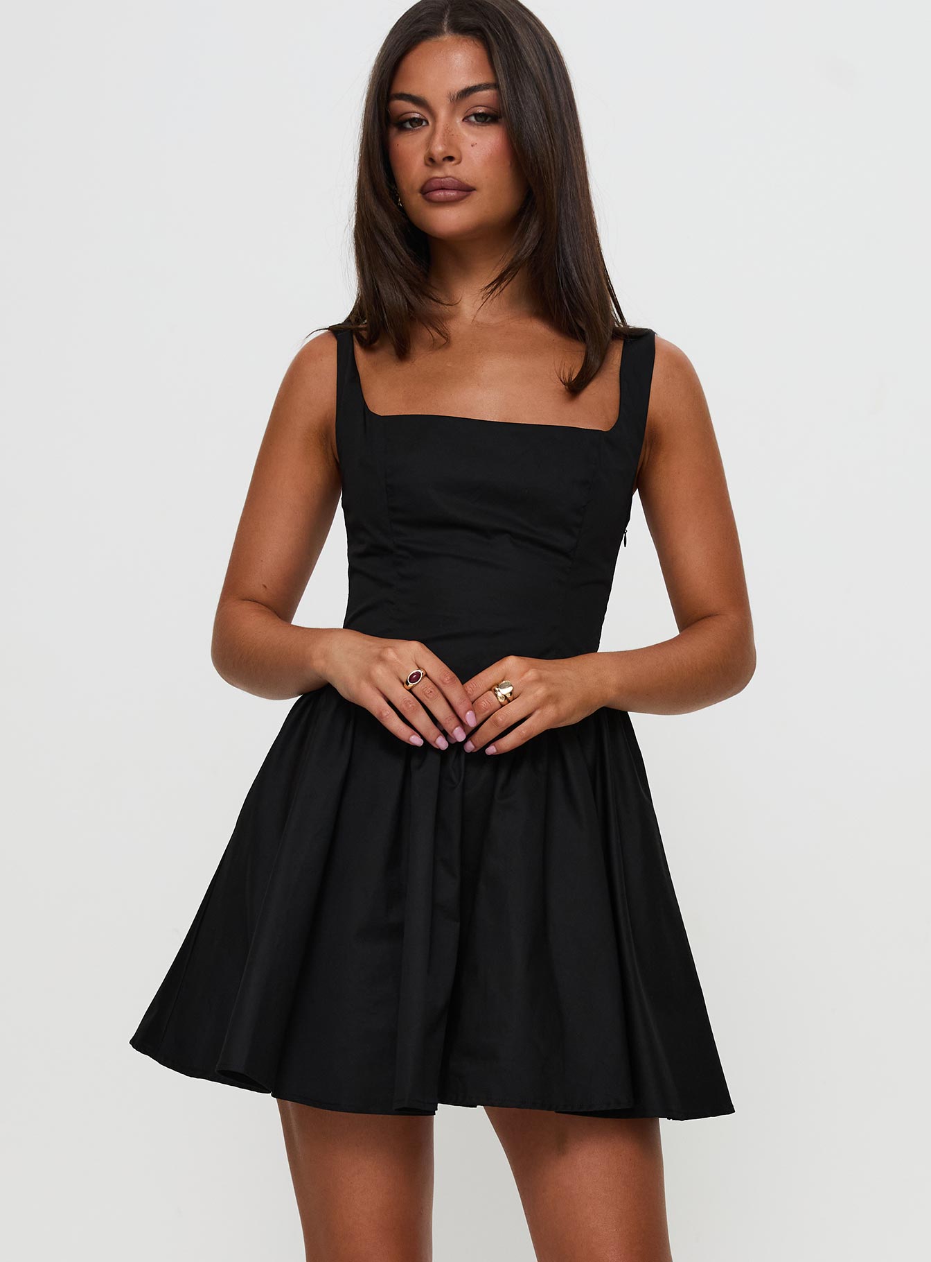 princess polly straplie mini dress Molloy Strapless Mini Dress White