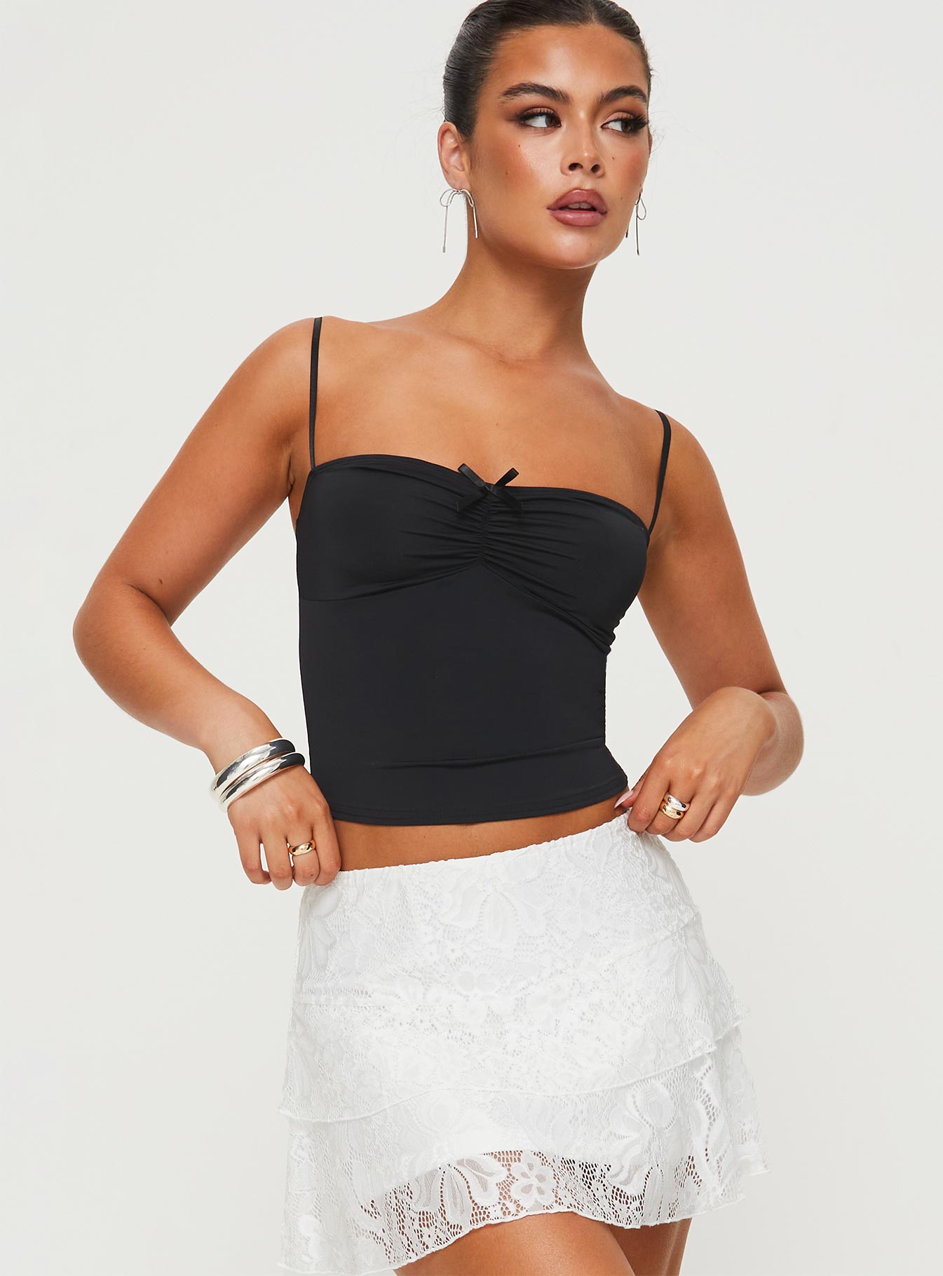 Vihaan Top Black | Princess Polly