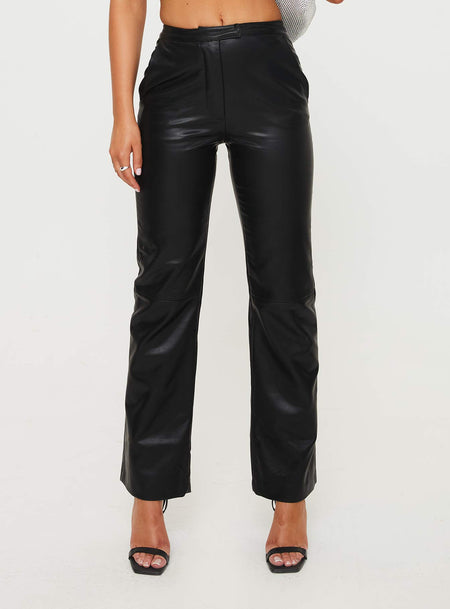 Women's Faux Leather Pants | Princess Polly USA