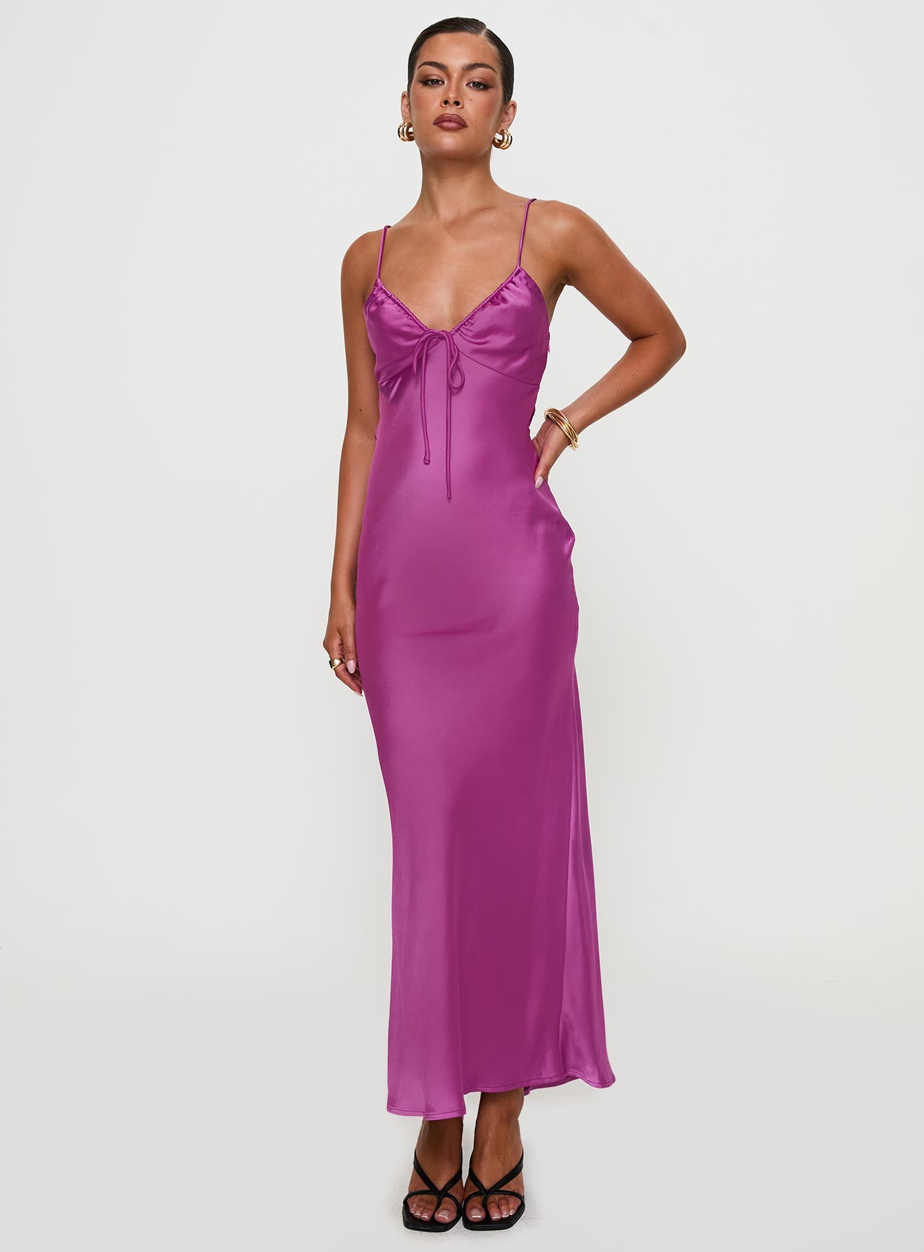 maguire maxi dress navy Yahir Strapless Maxi Dress | Navy | Womens