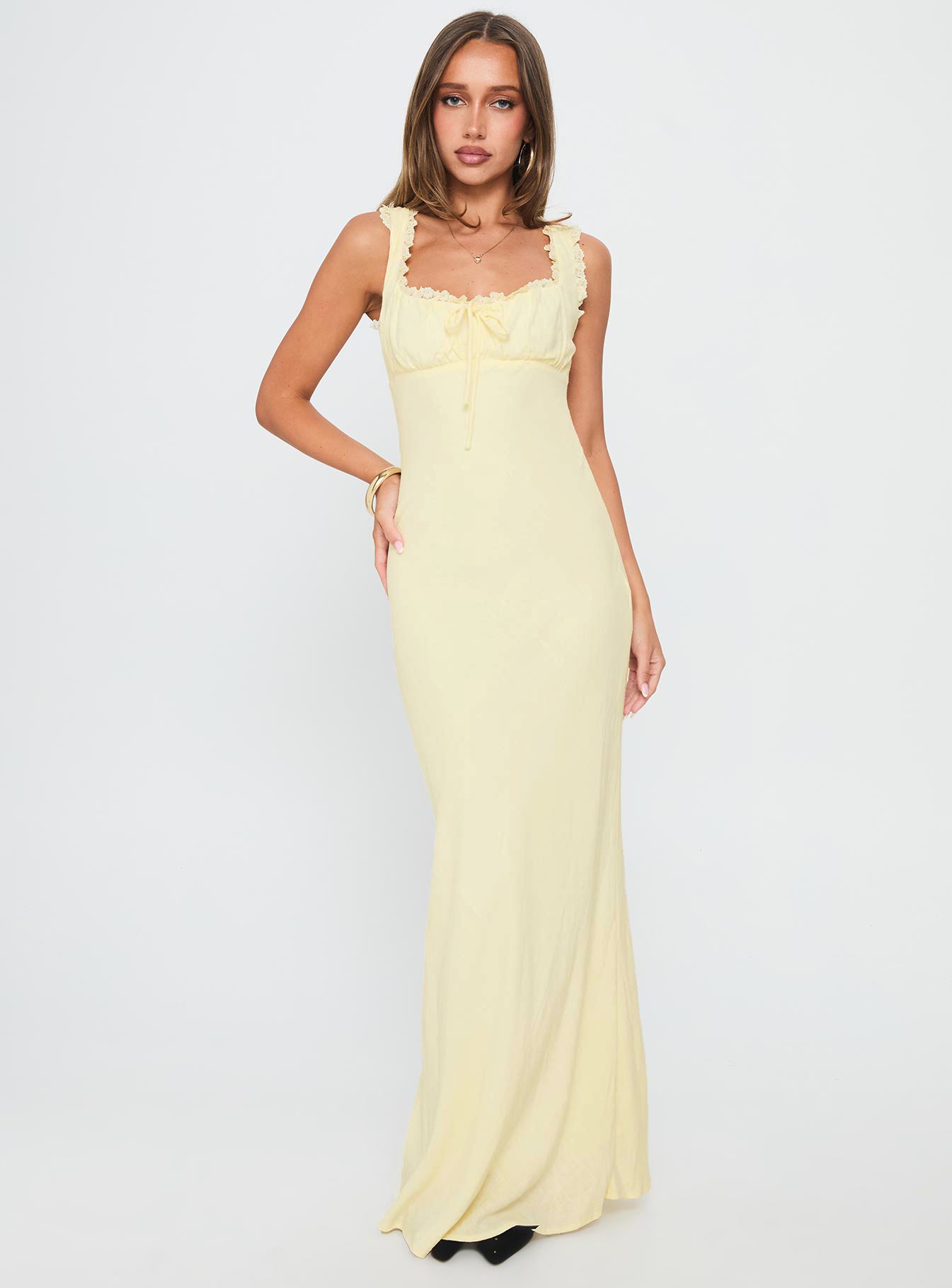 princess polly lillette maxi dress Lillette Maxi Dress Lemon
