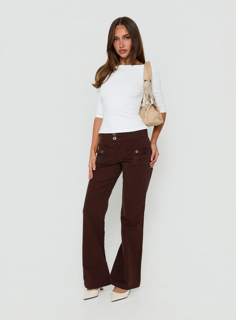 Vanla Trouser Brown