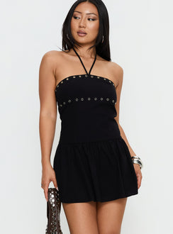 nidia mini dress Hanna Eyelet Nidia Mini Dress WHITE-PINK / S by Sugarlips