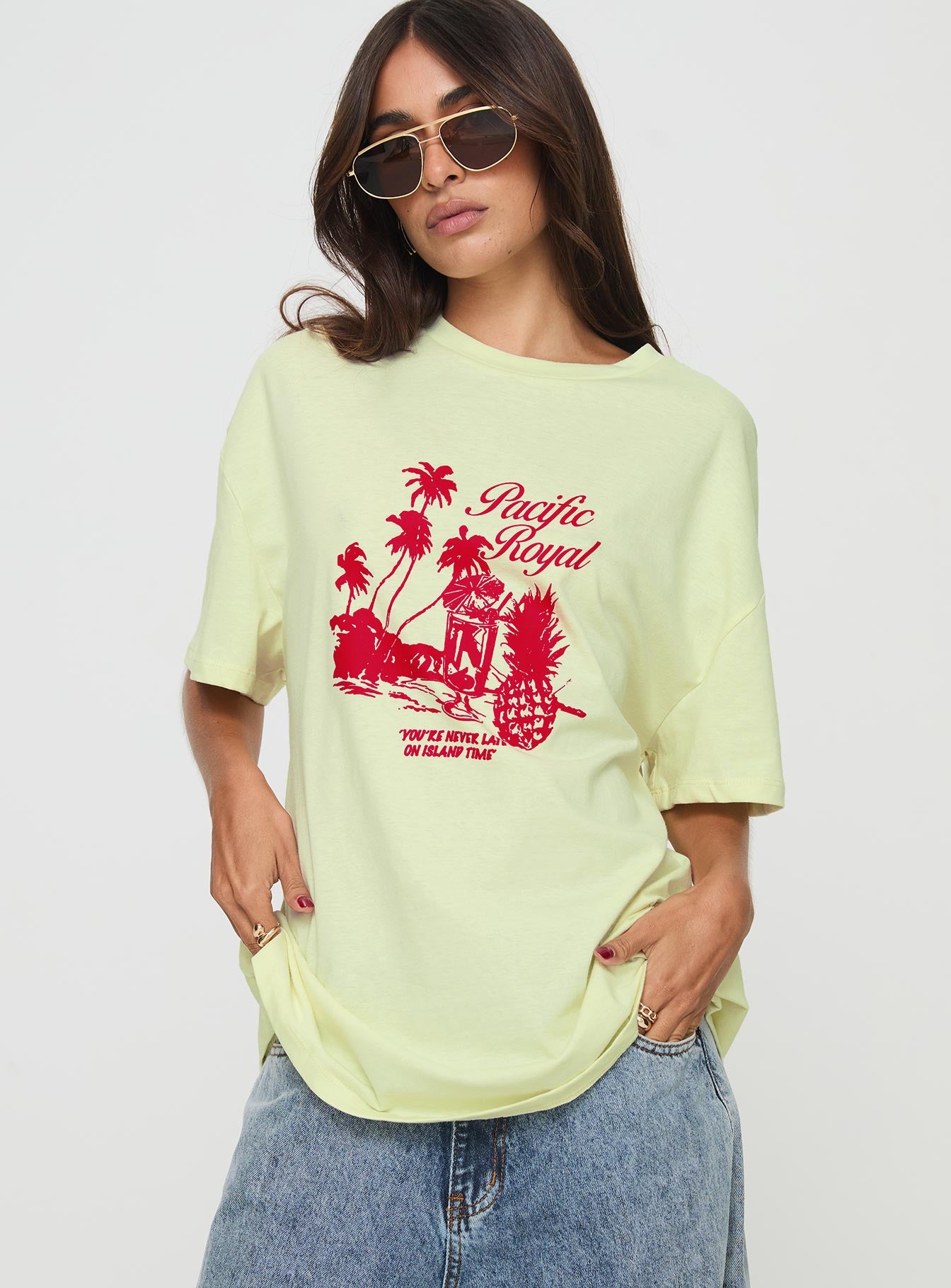 Pacific tee yellow