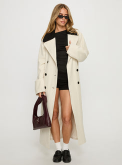 Soho Trench Coat Beige