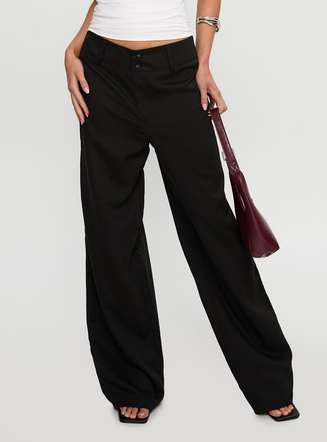 Alaina Pants Black | Princess Polly