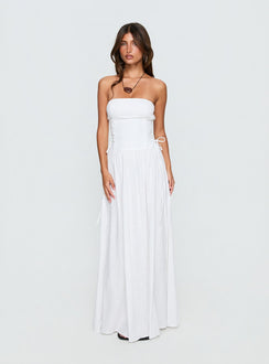 So Far So Good Maxi Dress White