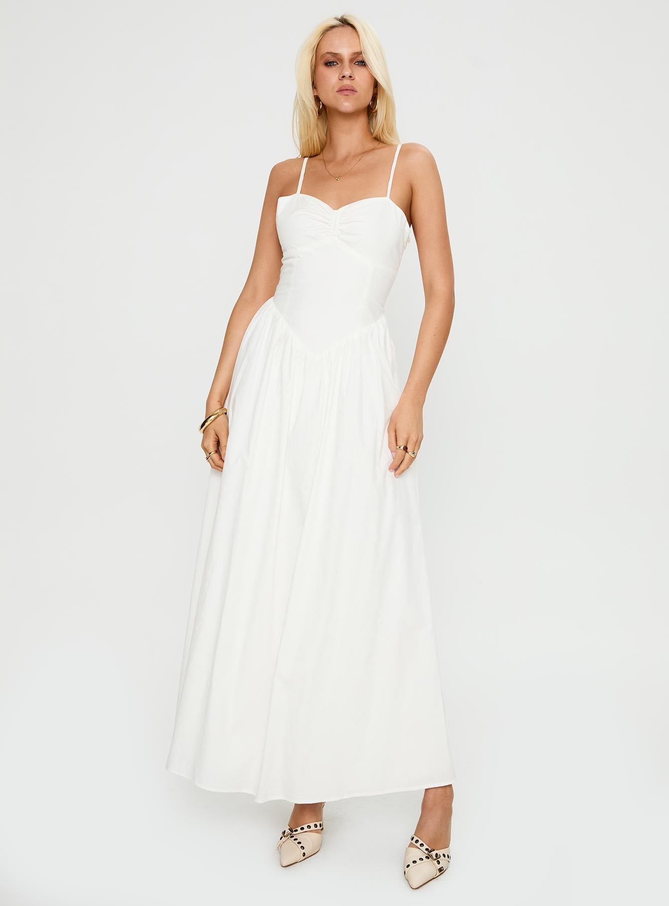 Ceremonious Maxi Dress White | Princess Polly Ceremonious Maxi Dress White | Princess Polly