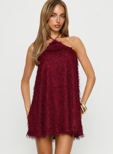 Page 2 for Burgundy Mini Dresses