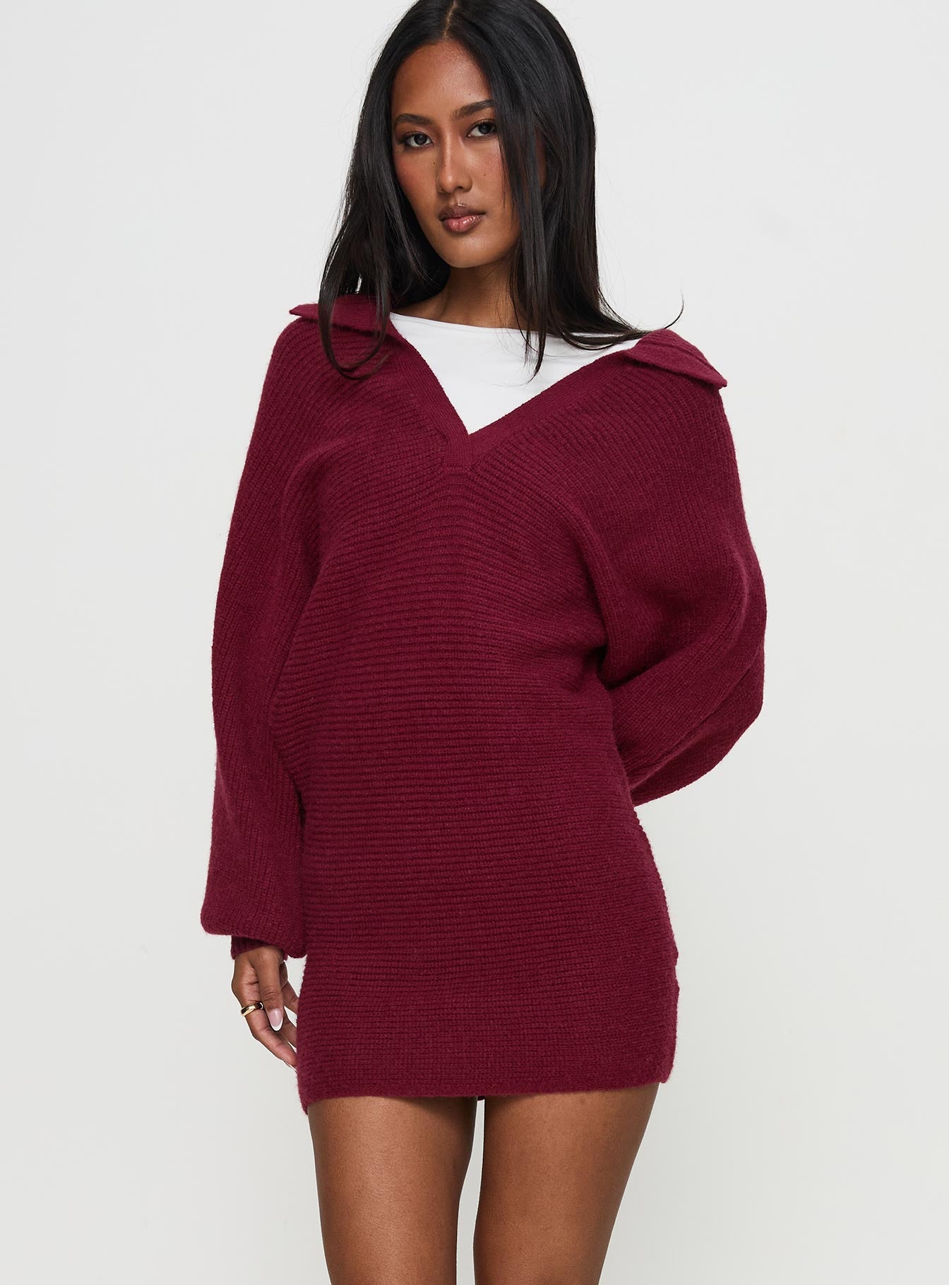 Lost Mary Deep Purple Flavor Plus Size Sugar Thrillz Fairisle Sweater Mini Dress Lost Mary Deep Purple Flavor Plus Size Sugar Thrillz Fairisle Sweater Mini Dress